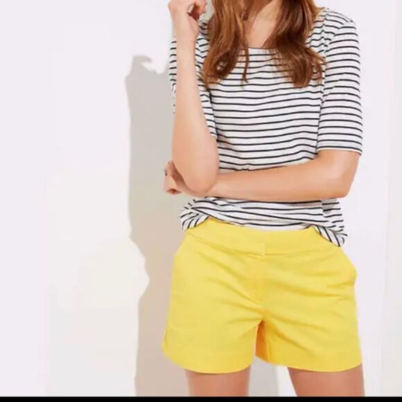 J. Crew Factory Pants - Neon Yellow J. Crew Factory Chino Shorts